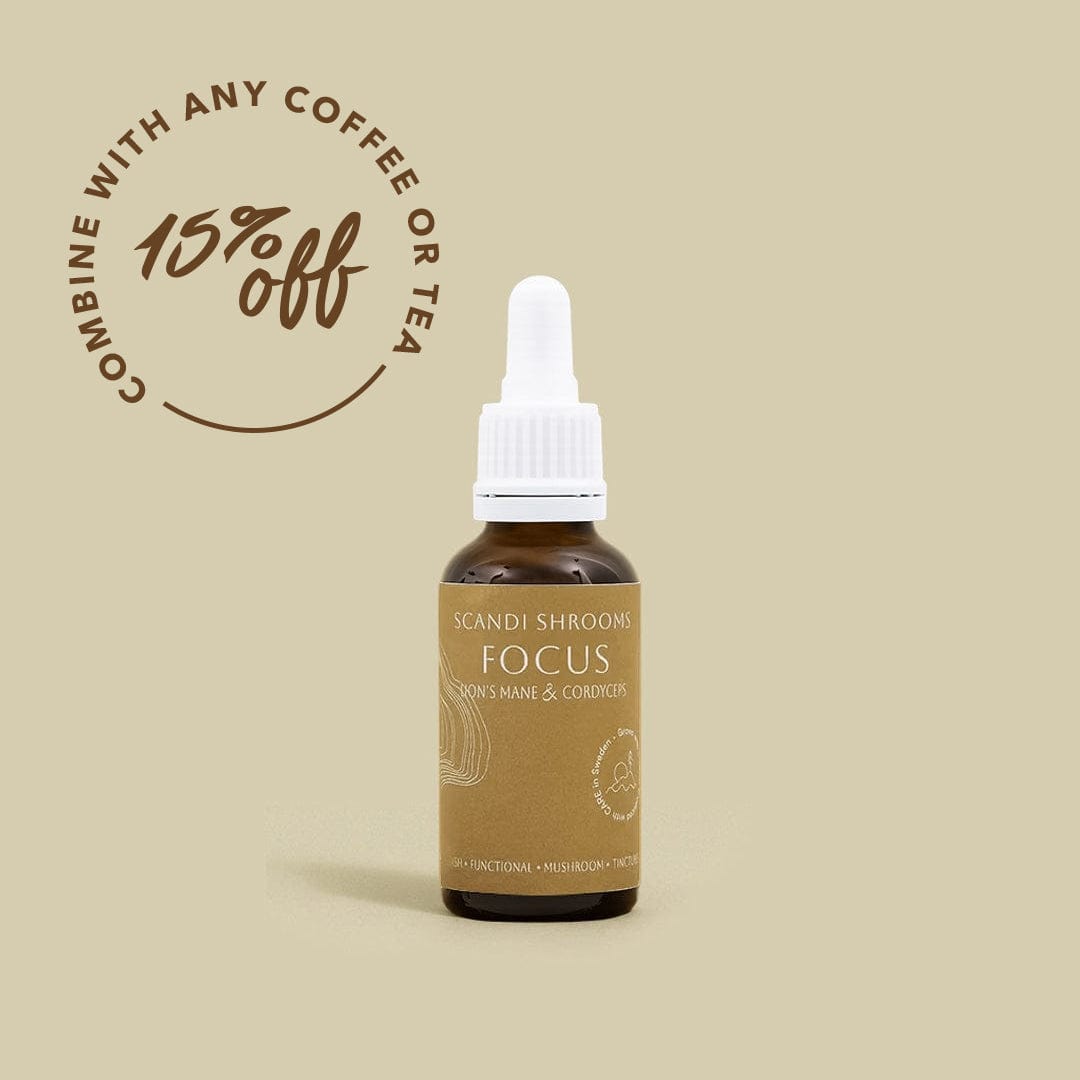 Scandi Shrooms Focus - Lion's Mane & Cordyceps – Johan & Nyström