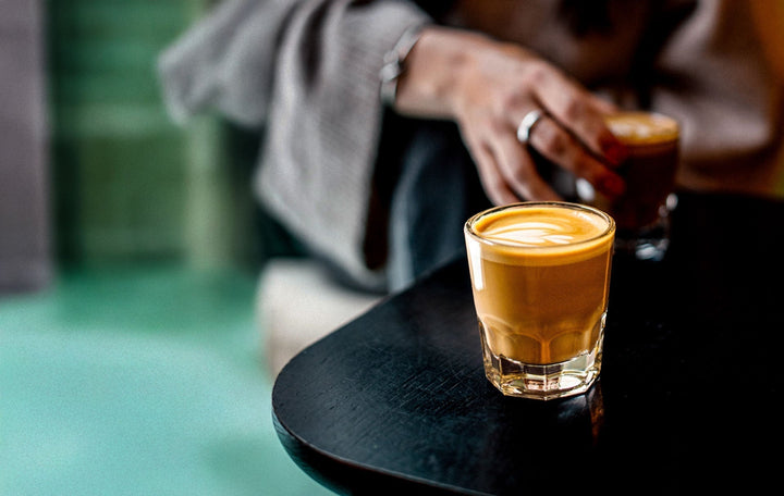Saffron Cortado