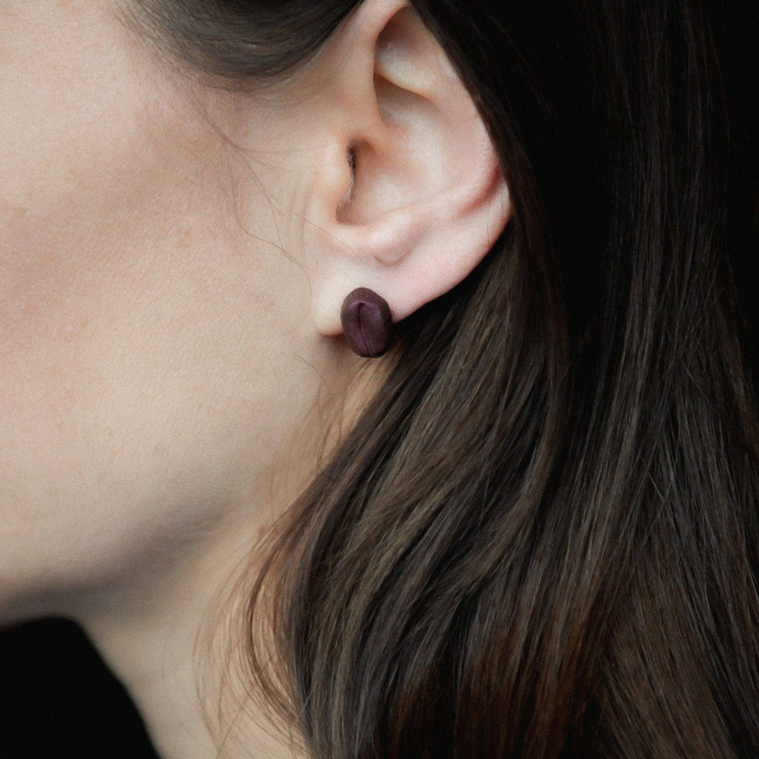Bean earrings